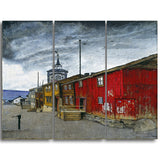 MasterPiece Painting - Harald Sohlberg Street in Roros