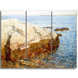 MasterPiece Painting - Childe Hassam Cliff Rock