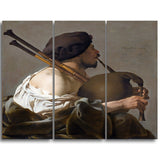 MasterPiece Painting - Hendrick ter Brugghen Bagpipe Player