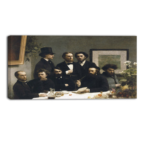 MasterPiece Painting - Henri Fantin Latour By the Table