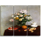 MasterPiece Painting - Henri Fantin Latour Flowers and Fruit