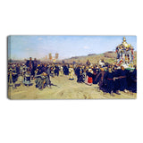 MasterPiece Painting - Ilya Repin Religious Procession in Kursk Gubernia