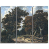 MasterPiece Painting - Jacob Isaacksz Road through an Oak Forest