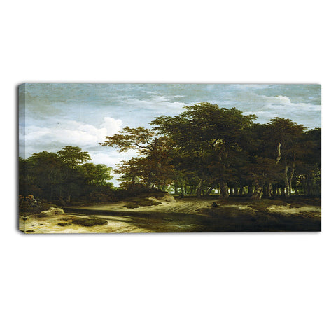 MasterPiece Painting - Jacob van Ruisdael The Great Forest