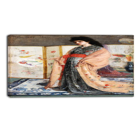 MasterPiece Painting - James McNeill Whistler The Princess from the Land of Porcelain