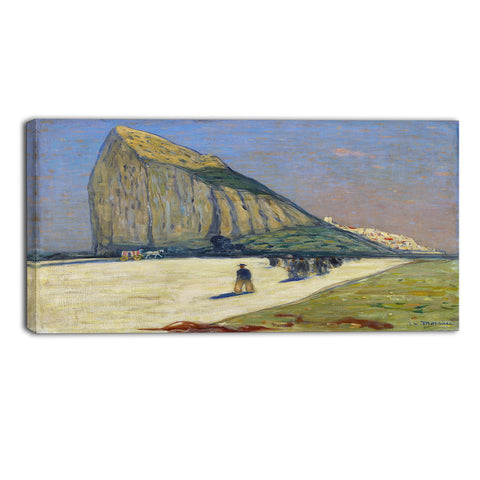 MasterPiece Painting - James Wilson Morrice Gibraltar