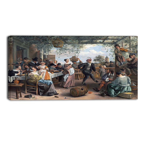 MasterPiece Painting - Jan Steen The Dancing Couple