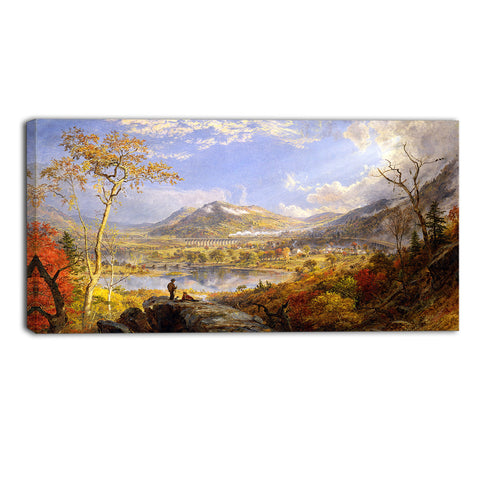 MasterPiece Painting - Jasper Francis Cropsey Starrucca Viaduct, Pennsylvania