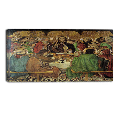 MasterPiece Painting - Jaume Huguet Last Supper