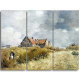 MasterPiece Painting - Jean Charles Cazin Cottages in the Dunes