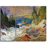MasterPiece Painting - JEH MacDonald Montreal River