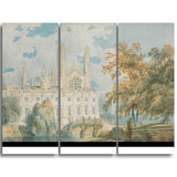 MasterPiece Painting - JMW Turner Clare Hall and King's College Chapel