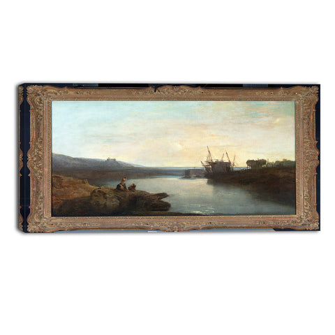 MasterPiece Painting - JMW Turner Harlech Castle from Twgwyn Ferry