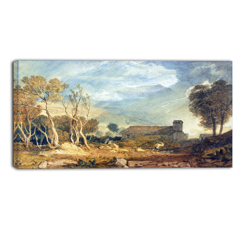 MasterPiece Painting - JMW Turner Ingleborough from Chapel Le Dale