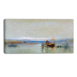 MasterPiece Painting - JMW Turner Fishing Boats Becalmed off le Havre