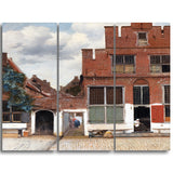 MasterPiece Painting - Johannes Vermeer View of Houses in Delft