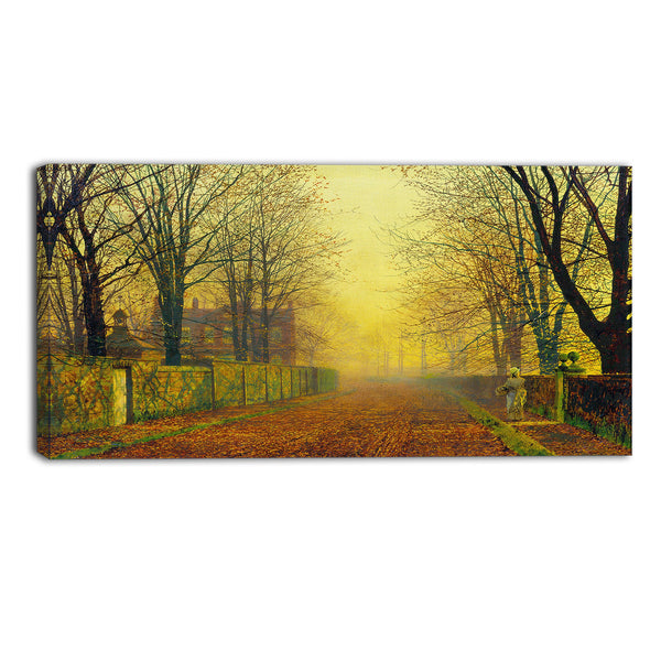 MasterPiece Painting - John Atkinson Grimshaw Evening Glow