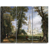 MasterPiece Painting - John Constable Salisbury Cathedral from the Bishop's Garden