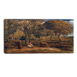 MasterPiece Painting - John Linnell The Rest on the Flight into Egypt