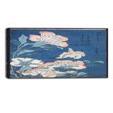 MasterPiece Painting - Katsushika Hokusai Peonies and Canary