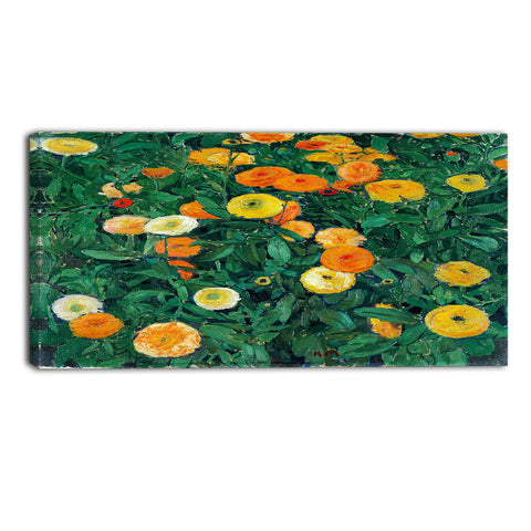 MasterPiece Painting - Koloman Moser Marigolds