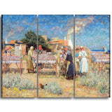 MasterPiece Painting - Laurits Tuxen Sun Drying Herrings