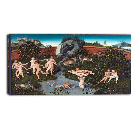 MasterPiece Painting - Lucas Cranach The Golden Age