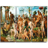 MasterPiece Painting - Maerten van Heemskerck The Triumphal Procession of Bacchus