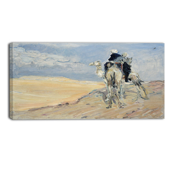 MasterPiece Painting - Max Slevogt Sandstorm in the Libyan Desert