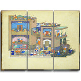 MasterPiece Painting - Page from the Shahnama 16Wx32H