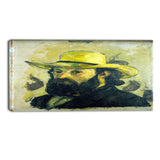 MasterPiece Painting - Paul Cezanne Self Portrait in a Straw Hat