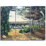 MasterPiece Painting - Paul Cezanne Road Leading to the Lake