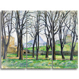 MasterPiece Painting - Paul Cezanne Chestnut Trees at Jas de Bouffan