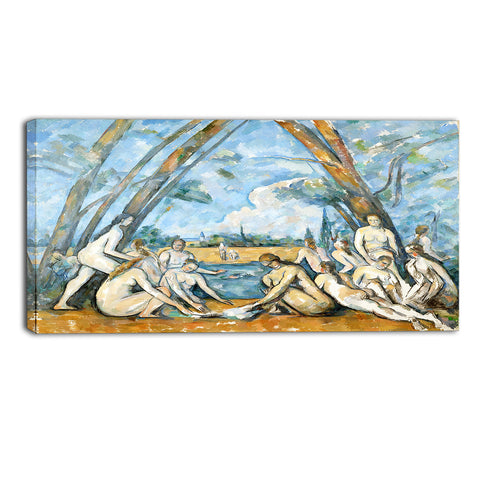 MasterPiece Painting - Paul Cezanne The Large Bathers