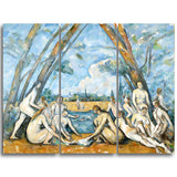MasterPiece Painting - Paul Cezanne The Large Bathers