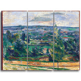 MasterPiece Painting - Paul Cezanne Landscape from Jas de Bouffan