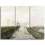 MasterPiece Painting - Paul Gabriel Landscape with a Train