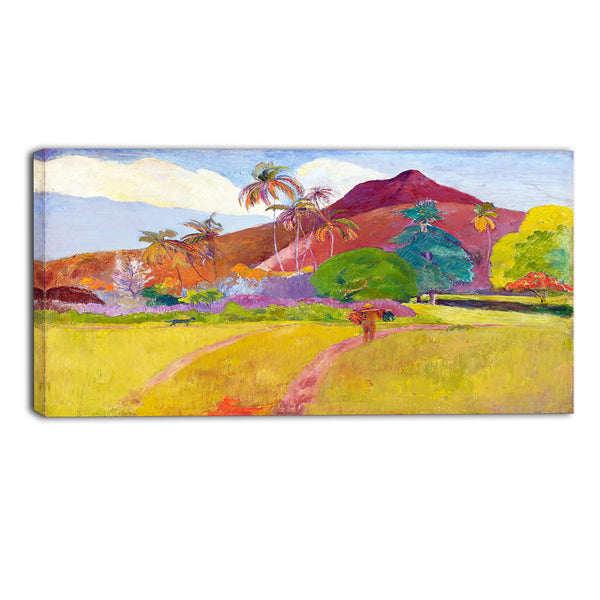 MasterPiece Painting - Paul Gauguin Tahitian Landscape