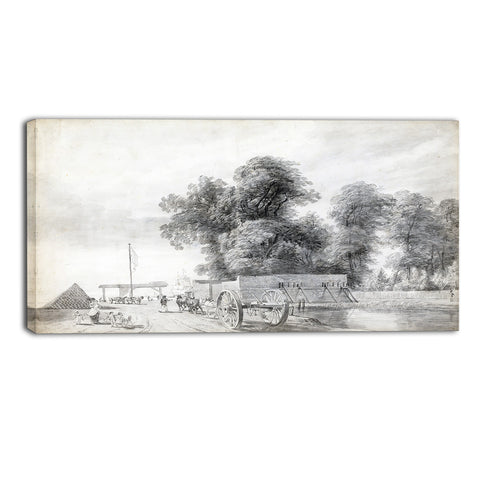 MasterPiece Painting - Paul Sandby Woolwich Warren