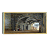 MasterPiece Painting - Paul Sandby The Queen Elizabeth Gate
