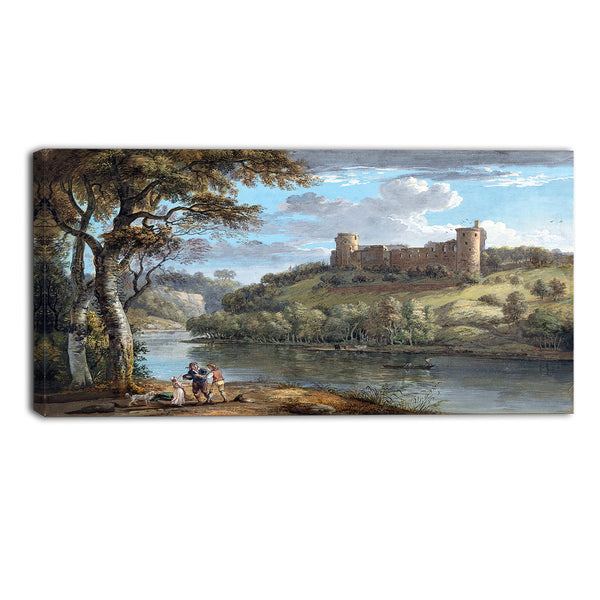 MasterPiece Painting - Paul Sandby Bothwell Castle from the South