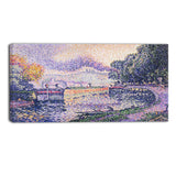 MasterPiece Painting - Paul Signac The Tugboat, Canal in Samios