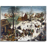 MasterPiece Painting - Pieter Bruegel The Numbering at Bethlehem