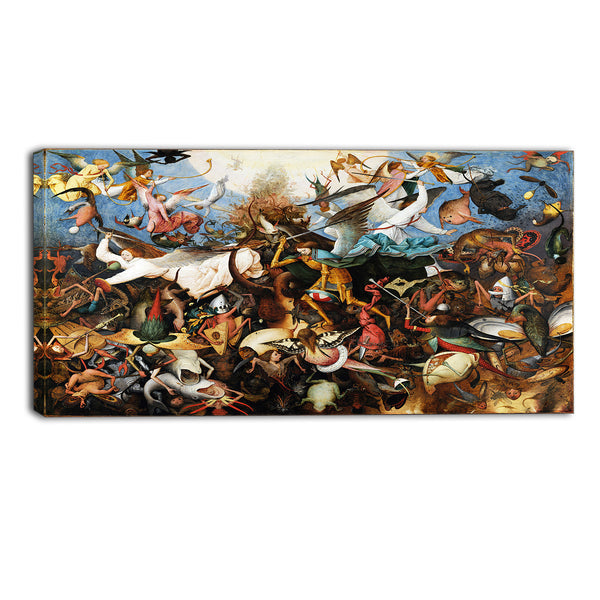 MasterPiece Painting - Pieter Bruegel The Fal of the Rebel Angels