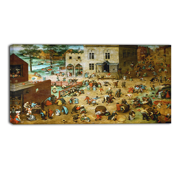 MasterPiece Painting - Pieter Bruegel Children’s Games