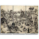 MasterPiece Painting - Pieter Bruegel The Fair of Saint George's Day