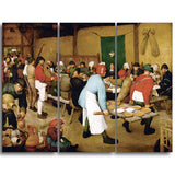 MasterPiece Painting - Pieter Bruegel Peasant Wedding