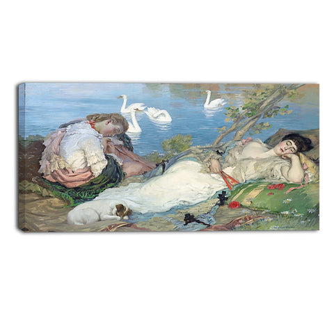 MasterPiece Painting - Rupert Bunny Endormies