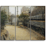MasterPiece Painting - Santiago Rusinol Garden of Montmartre