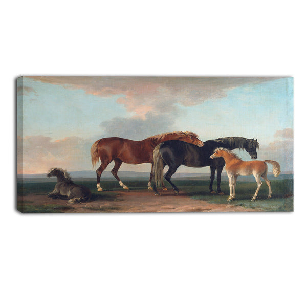 MasterPiece Painting - Sawrey Gilpin Mares and Foals